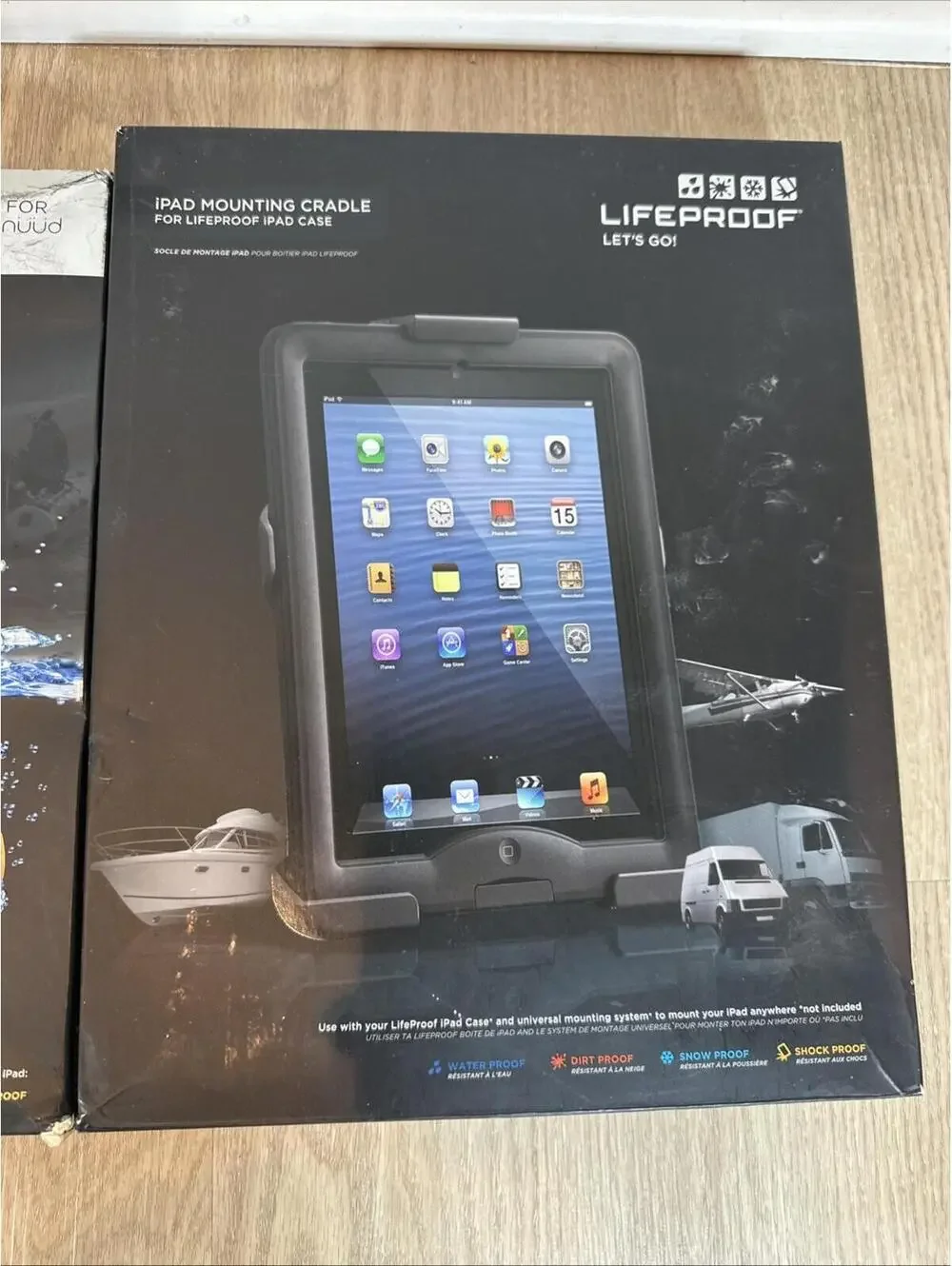 LifeProof LifeJacket apple iPad Case (2 Orange) + iPad Mounting Cradle Holder
